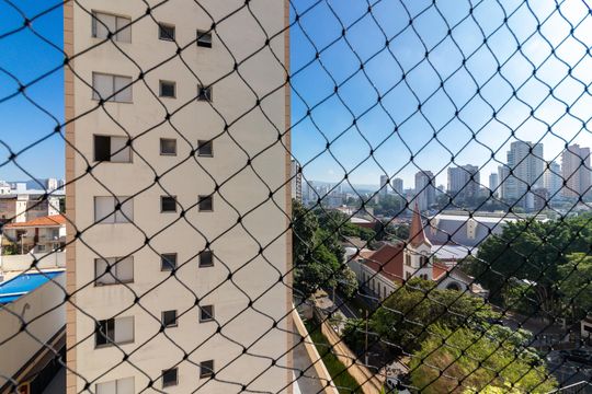 Varanda da Sala - Vista de apartamento à venda com 3 quartos, 71m² em Santana, São Paulo