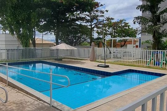 Área externa de apartamento à venda com 2 quartos, 42m² em Trevo, Belo Horizonte