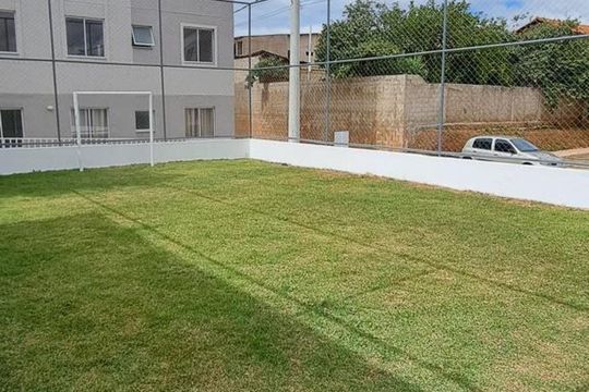 Área externa de apartamento à venda com 2 quartos, 42m² em Trevo, Belo Horizonte