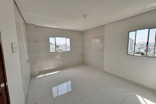 Sala/Cozinha de apartamento à venda com 2 quartos, 45m² em Parque Boturussu, São Paulo