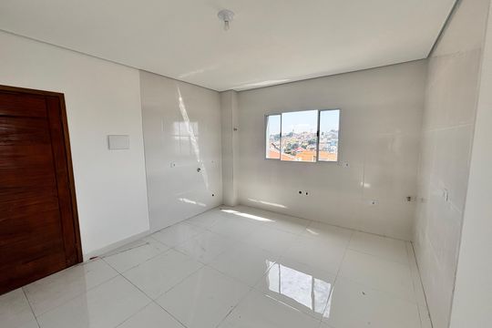 Cozinha de apartamento à venda com 2 quartos, 45m² em Parque Boturussu, São Paulo