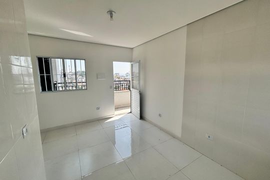 Cozinha de apartamento à venda com 2 quartos, 34m² em Parque Boturussu, São Paulo