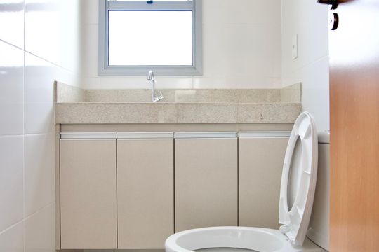 Lavabo de apartamento à venda com 2 quartos, 105m² em Funcionários, Belo Horizonte