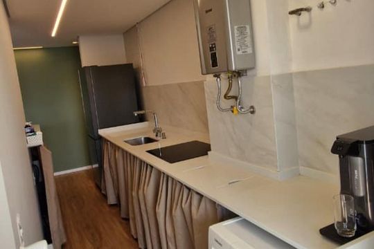 Cozinha de apartamento à venda com 3 quartos, 81m² em Vila Isa, São Paulo