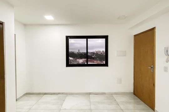 Sala/cozinha de apartamento à venda com 1 quarto, 30m² em Penha de França, São Paulo