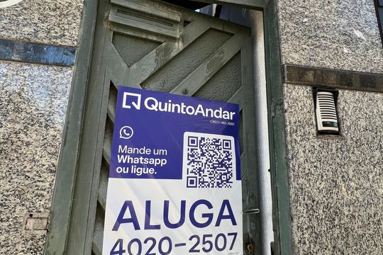 Placa QuintoAndar de kitnet/studio para alugar com 1 quarto, 45m² em Prado, Belo Horizonte