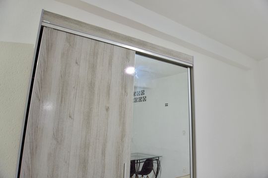 Quarto - Armário de kitnet/studio para alugar com 1 quarto, 45m² em Prado, Belo Horizonte