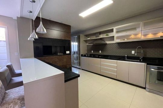 Cozinha de casa de condomínio para alugar com 2 quartos, 180m² em Sarandi, Porto Alegre