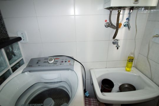 Área de Serviço de apartamento à venda com 2 quartos, 58m² em Vicente de Carvalho, Rio de Janeiro