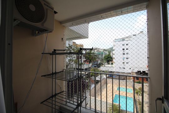 Quarto 2 - Varanda de apartamento à venda com 2 quartos, 85m² em Anil, Rio de Janeiro