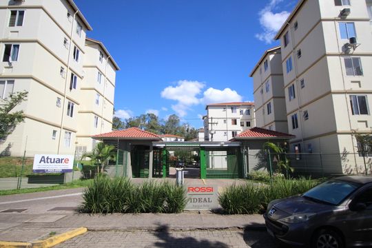 Fachada de apartamento à venda com 3 quartos, 51m² em Mário Quintana, Porto Alegre