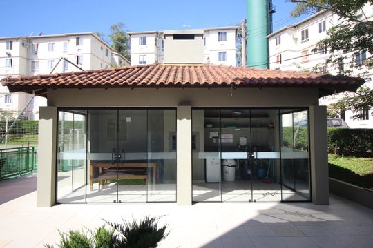 Área comum - Churrasqueira de apartamento à venda com 3 quartos, 51m² em Mário Quintana, Porto Alegre