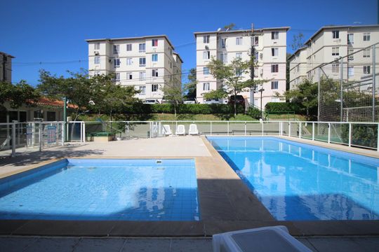 Área comum - Piscina de apartamento à venda com 3 quartos, 51m² em Mário Quintana, Porto Alegre