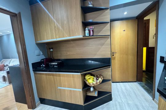 Cozinha - Armários de apartamento à venda com 3 quartos, 78m² em Vila Suzana, São Paulo