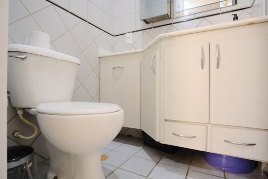 Banheiro da Suíte de apartamento à venda com 3 quartos, 73m² em Tatuapé, São Paulo