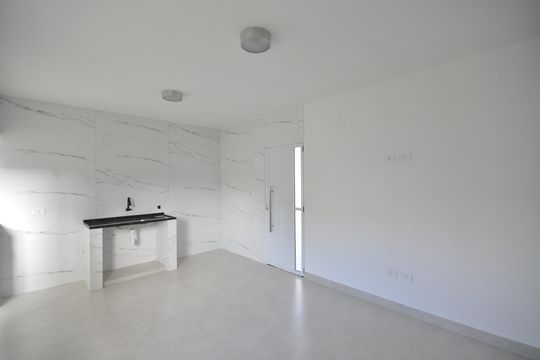 Sala/Cozinha de apartamento para alugar com 1 quarto, 35m² em Vila Medeiros, São Paulo