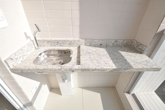 Sacada Gourmet de apartamento à venda com 2 quartos, 52m² em Vila Mazzei, São Paulo