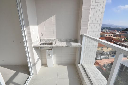 Sacada Gourmet de apartamento à venda com 2 quartos, 52m² em Vila Mazzei, São Paulo