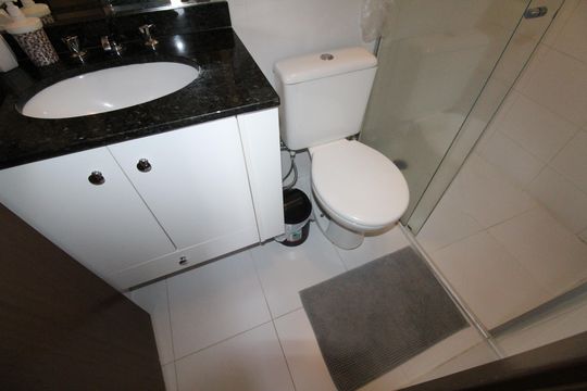 Banheiro de apartamento para alugar com 2 quartos, 86m² em Jardim Satélite, São José dos Campos