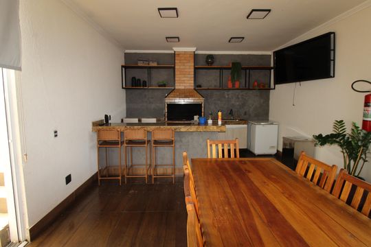 Área comum - Churrasqueira de apartamento para alugar com 2 quartos, 86m² em Jardim Satélite, São José dos Campos