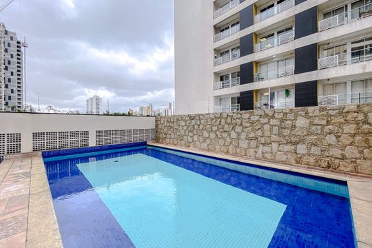 Área comum - Piscina de apartamento à venda com 3 quartos, 95m² em Vila Regente Feijó, São Paulo