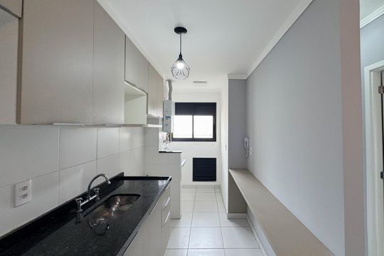 Cozinha de apartamento para alugar com 2 quartos, 54m² em Centro, São Bernardo do Campo