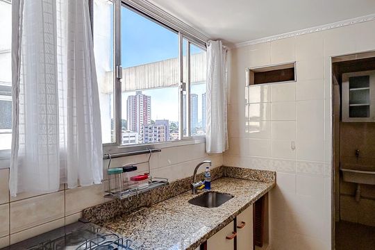 Cozinha de apartamento para alugar com 2 quartos, 80m² em Tatuapé, São Paulo