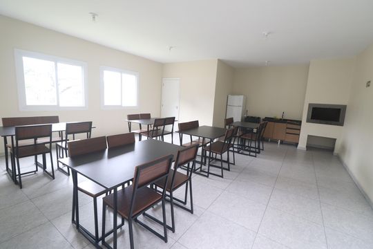 Área comum - Salão de festas de apartamento para alugar com 2 quartos, 53m² em Rondônia, Novo Hamburgo