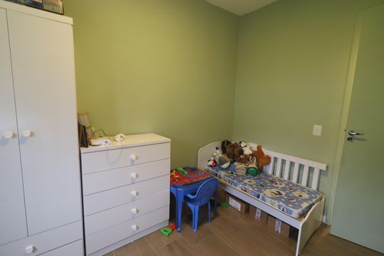quarto 01 de apartamento à venda com 2 quartos, 53m² em Rondônia, Novo Hamburgo