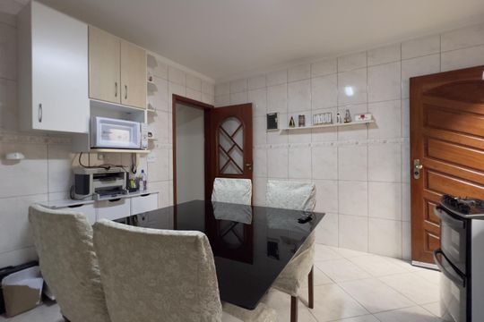 Cozinha e Área de Serviço de casa de condomínio à venda com 2 quartos, 165m² em Cidade Brasil, Guarulhos