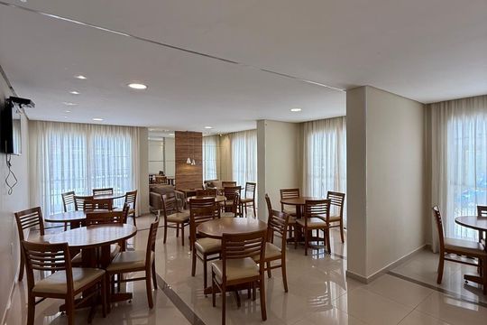 Salão de festas de apartamento à venda com 2 quartos, 60m² em Parque da Mooca, São Paulo