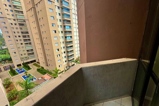Varanda da Sala de apartamento à venda com 2 quartos, 67m² em Vila Santo Antonio, Guarulhos