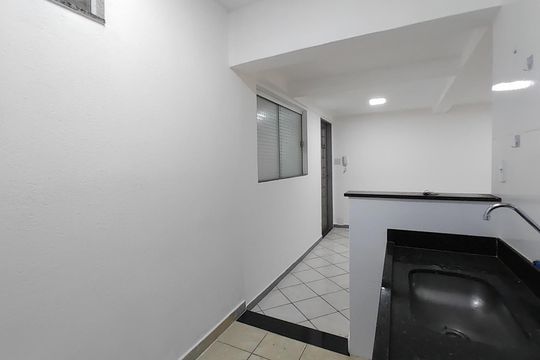 Cozinha de apartamento para alugar com 1 quarto, 55m² em Centro, Uberlândia