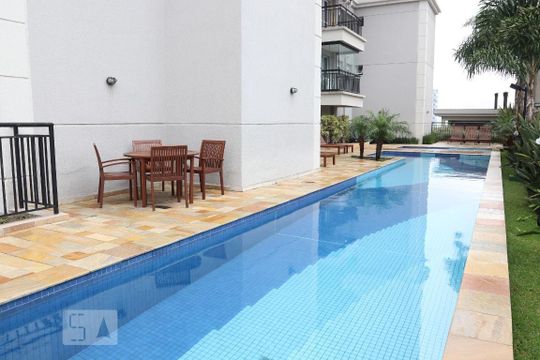 Área comum - Piscina de apartamento para alugar com 3 quartos, 75m² em Baeta Neves, São Bernardo do Campo