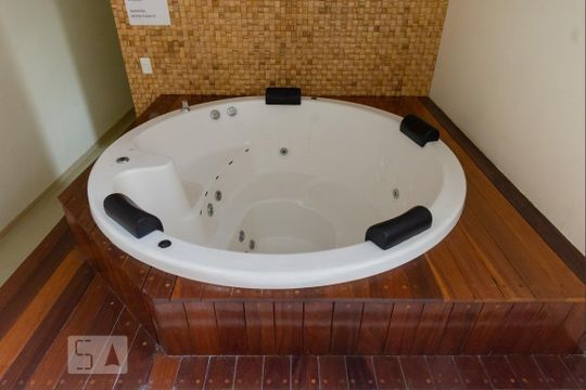 Área comum - Spa de apartamento para alugar com 3 quartos, 75m² em Baeta Neves, São Bernardo do Campo