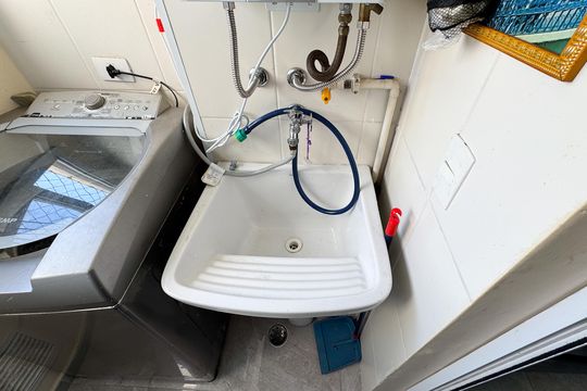 Área de Serviço de apartamento para alugar com 3 quartos, 75m² em Baeta Neves, São Bernardo do Campo