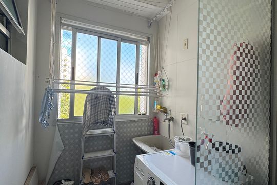 Área de serviço de apartamento à venda com 3 quartos, 64m² em Jardim Myrian Moreira da Costa, Campinas