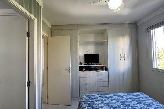 Quarto de apartamento à venda com 3 quartos, 64m² em Jardim Myrian Moreira da Costa, Campinas