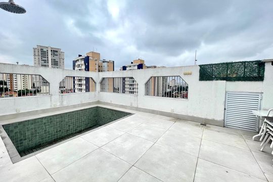 Área externa de apartamento à venda com 4 quartos, 340m² em Aclimação, São Paulo