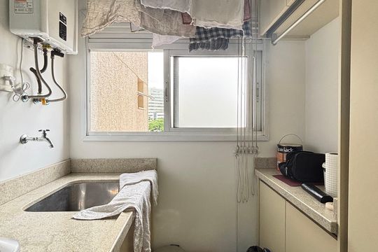 Área de Serviço de apartamento à venda com 1 quarto, 75m² em Vila Olímpia, São Paulo