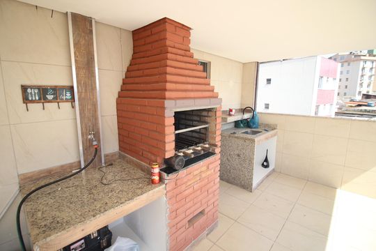 Cobertura e Area de Serviço de apartamento para alugar com 3 quartos, 120m² em Novo Eldorado, Contagem