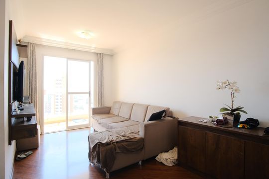 Sala de apartamento à venda com 3 quartos, 82m² em Vila Gomes Cardim, São Paulo