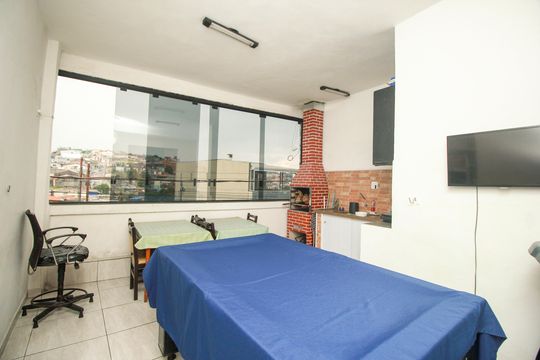 Espaço Gourmet de casa à venda com 5 quartos, 200m² em Jardim Irene, Santo André
