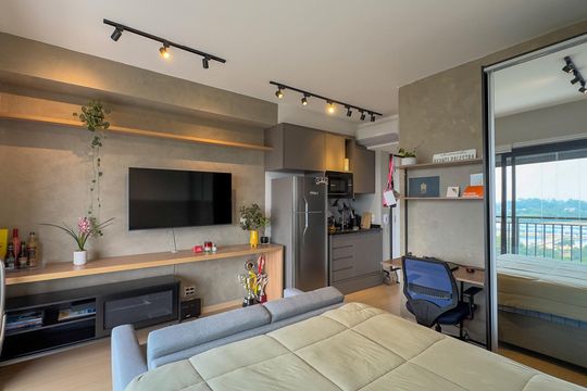 Kitnet/Studio à venda com 1 quarto, 28m² em Santo Amaro, São Paulo