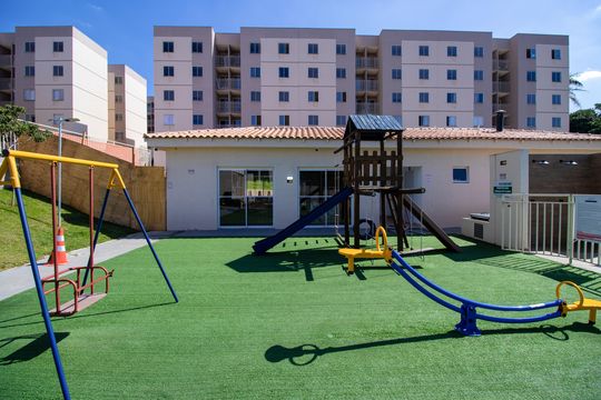 Área comum - Playground de apartamento para alugar com 2 quartos, 49m² em Jardim Ipes, Cotia