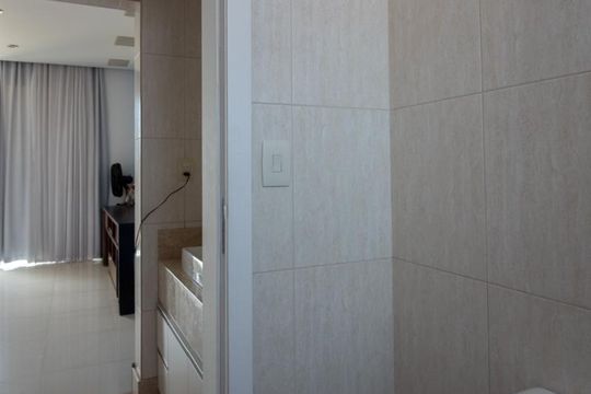 Banheiro Social 2 de apartamento para alugar com 4 quartos, 355m² em Liberdade, Belo Horizonte