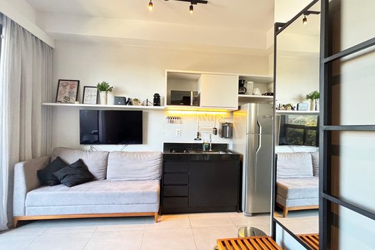 Studio de kitnet/studio à venda com 1 quarto, 27m² em Vila Olímpia, São Paulo