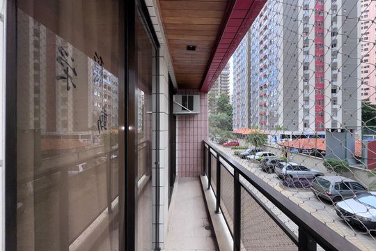 Varanda de apartamento para alugar com 3 quartos, 120m² em Barra da Tijuca, Rio de Janeiro
