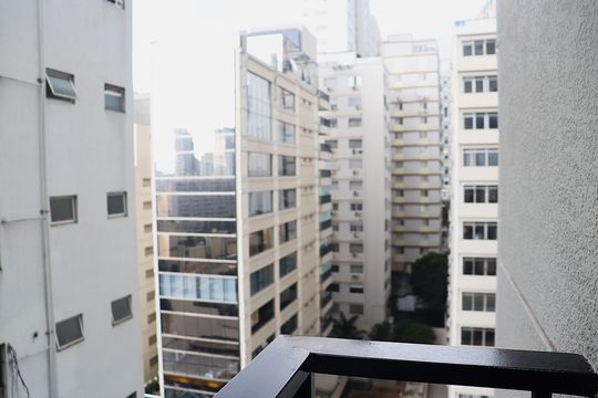 Vista da Varanda de apartamento para alugar com 2 quartos, 56m² em Jardim Paulista, São Paulo