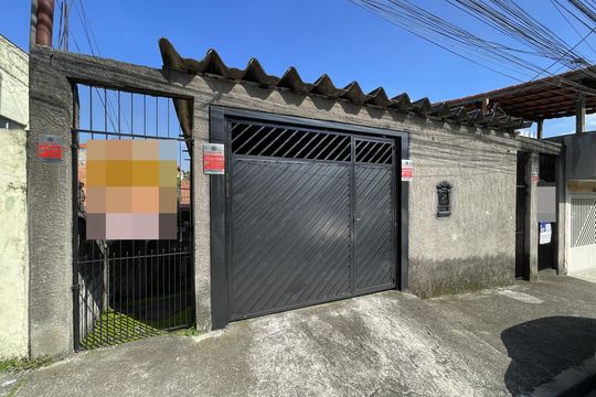 Fachada+Placa de casa à venda com 3 quartos, 102m² em Limoeiro, São Paulo